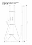 TOUR COMFORT CASES TCV1R BK