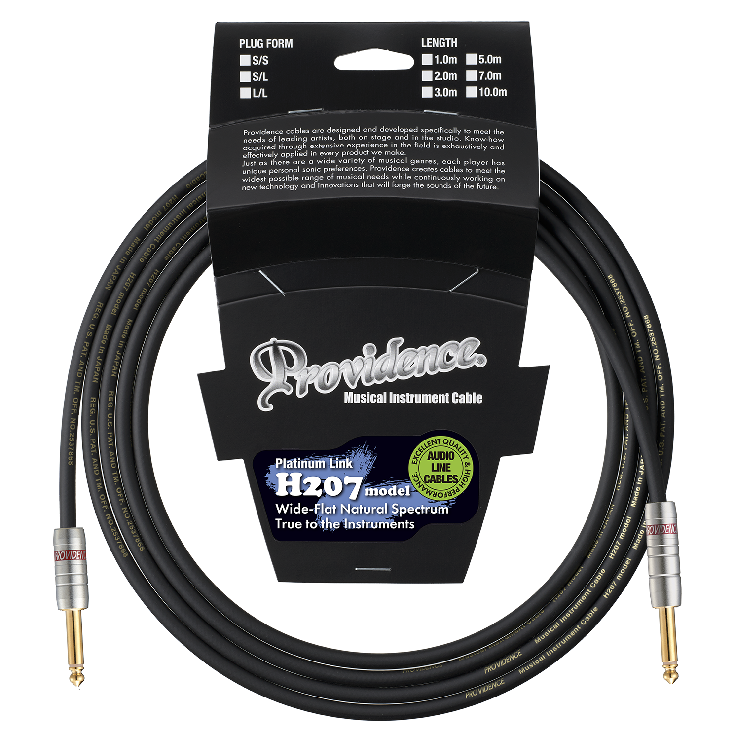 providence 紫色 L型プラグ パッチケーブル 7本セット providence 紫色 providence 紫色 L型プラグ パッチケーブル 7本セット providence 紫色