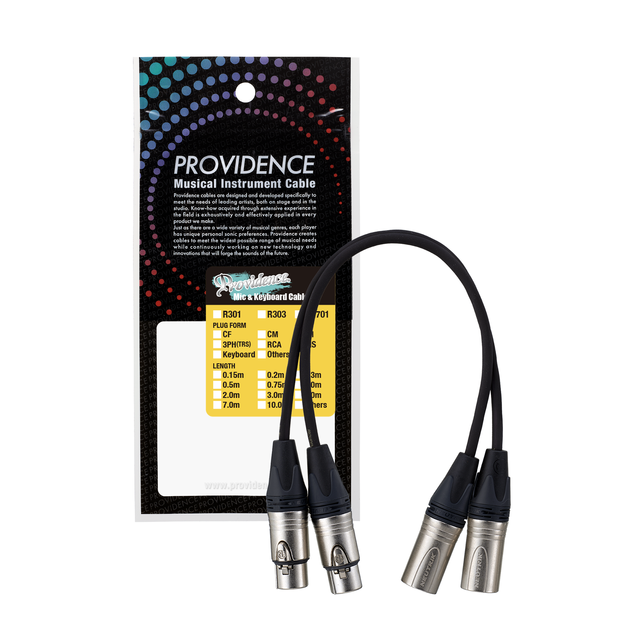 Amazon | Providence プロビデンス パッチケーブルP203 ソルダー